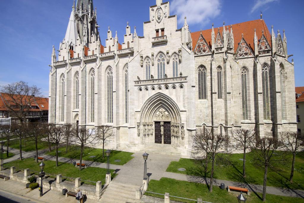Pension Bei Der Marienkirche Mühlhausen Εξωτερικό φωτογραφία