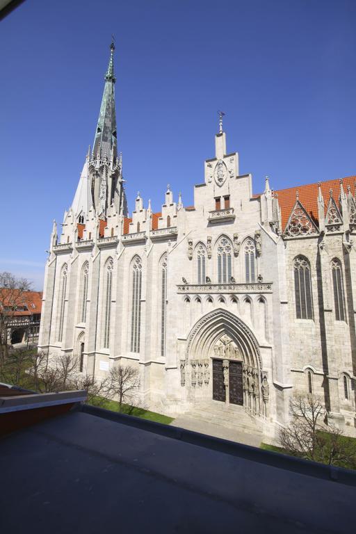 Pension Bei Der Marienkirche Mühlhausen Εξωτερικό φωτογραφία